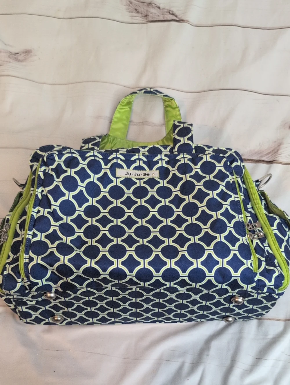 Ju-Ju-Be Be Prepared Large Diaper Bag + Changing Pad and Shoulder Strap